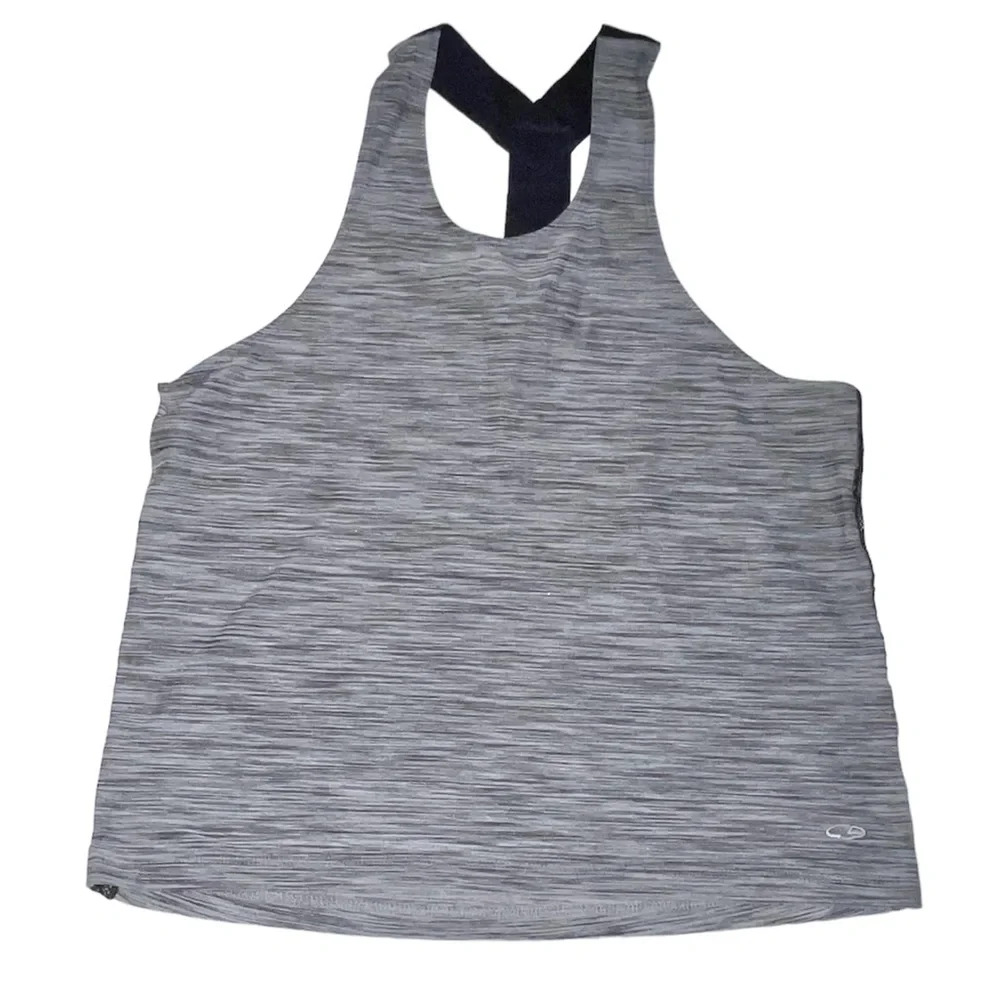 Champion C9 Gray Racer Back Athletic Tank Top Sz XS